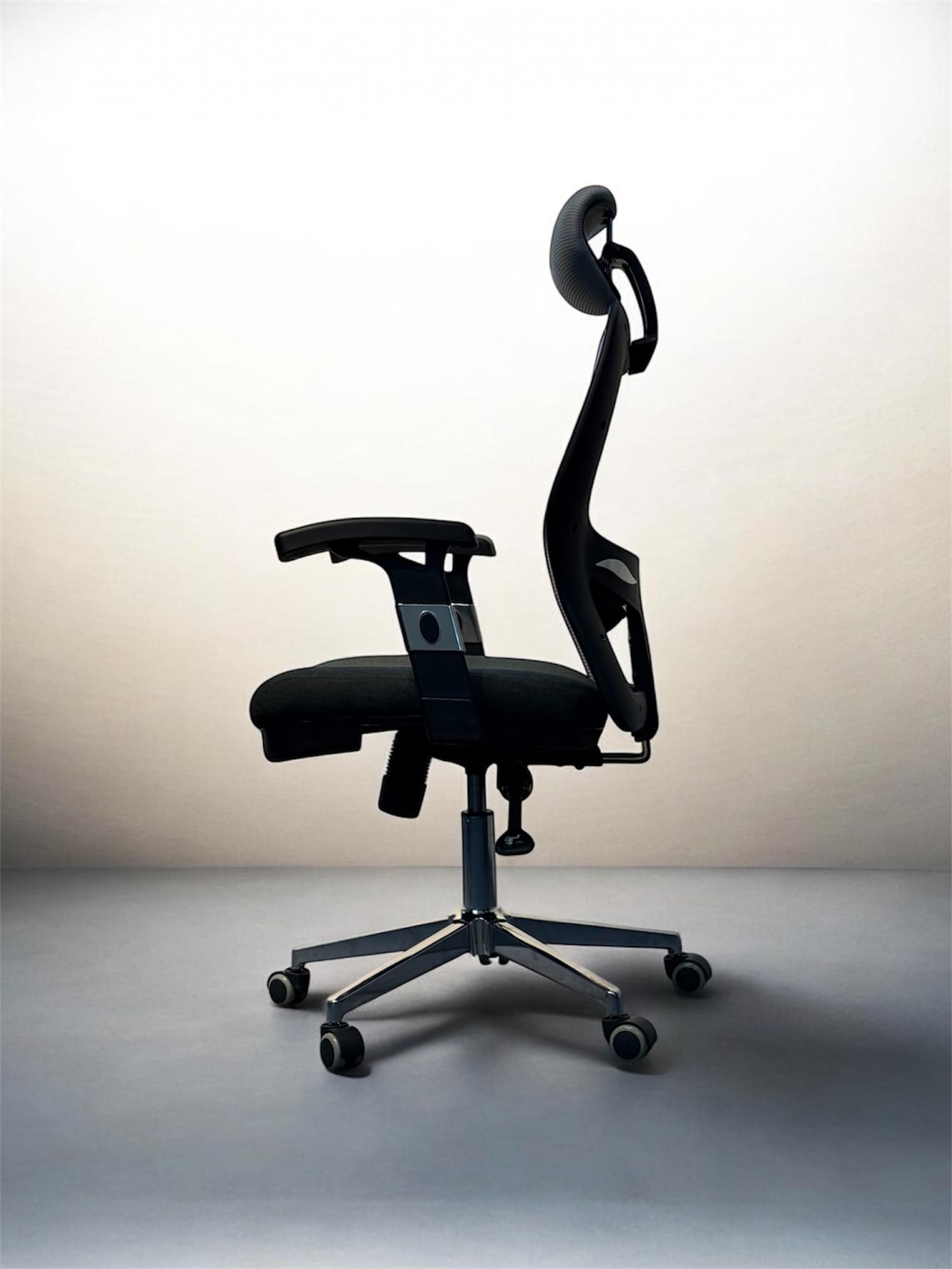 auras luno flex – premium ergonomic office chair with 7 gear tilt lock