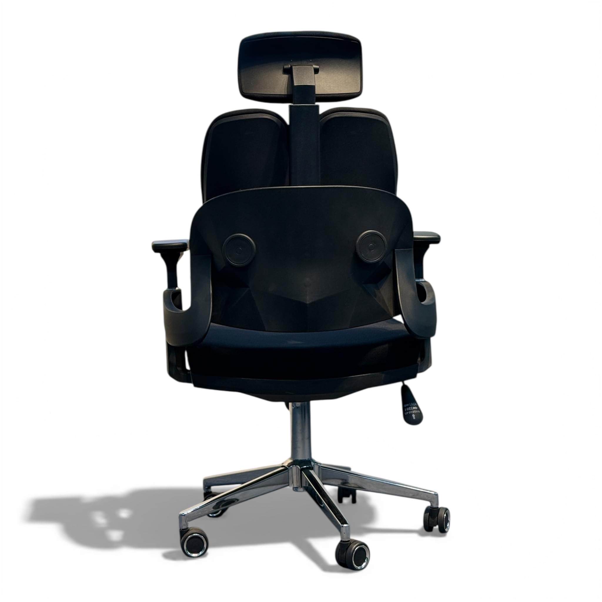 aura’s dualspine – premium ergonomic dual back office chair